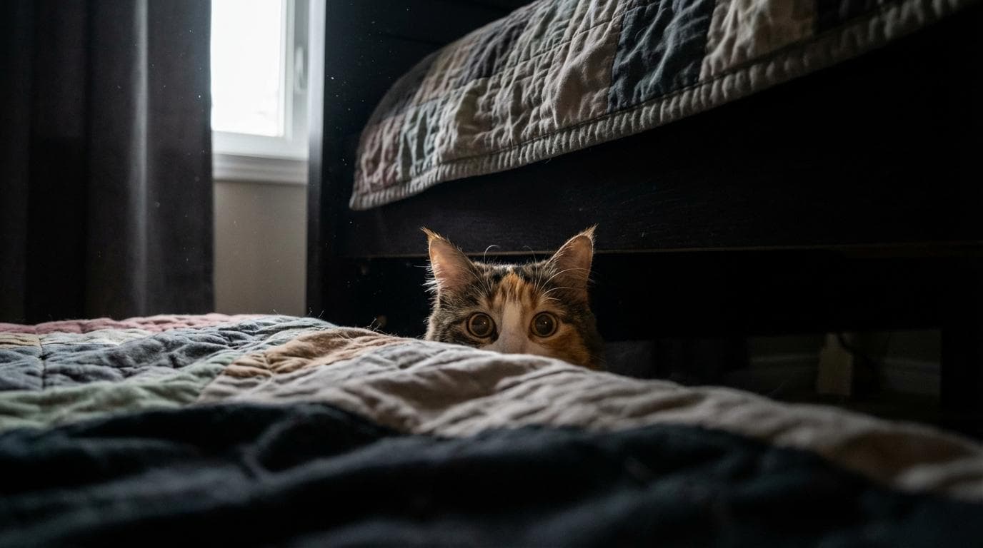 Why Does My Cat Hide? Understanding Feline Hiding Behavior
